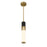 Savoy House Farrell 1 Lt Pendant, White Opal, Warm Brass
