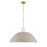 Savoy House Alta 1 Light Pendant, Concrete and Brass