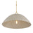 Savoy House Alta 1 Light Pendant, Concrete and Brass