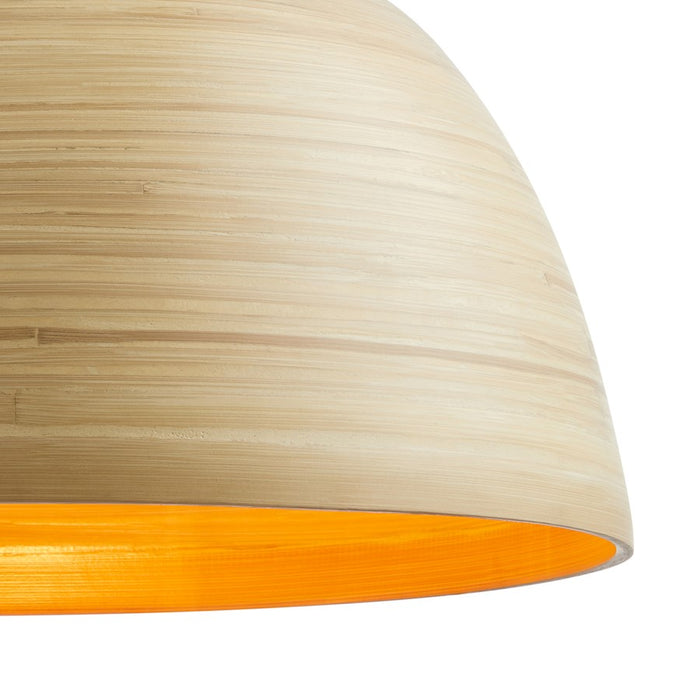 Savoy House Agave 1 Light Pendant, Natural Bamboo