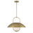 Savoy House Lehigh 1 Lt Pendant, White Opal, Warm Brass - 7-3070-1-322