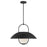 Savoy House Lehigh 1 Lt Pendant, White Opal, Matte Black - 7-3070-1-89