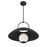 Savoy House Lehigh 1 Lt Pendant, White Opal, Matte Black
