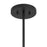 Savoy House Lehigh 1 Lt Pendant, White Opal, Matte Black