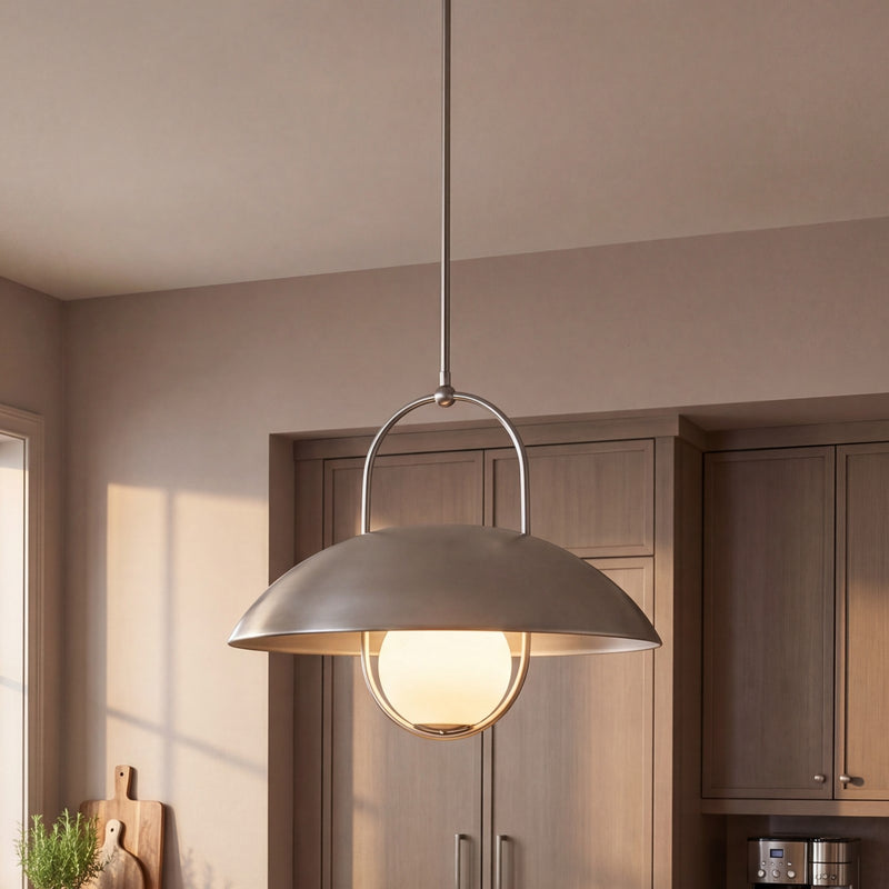 Savoy House Lehigh 1 Lt Pendant/White Opal