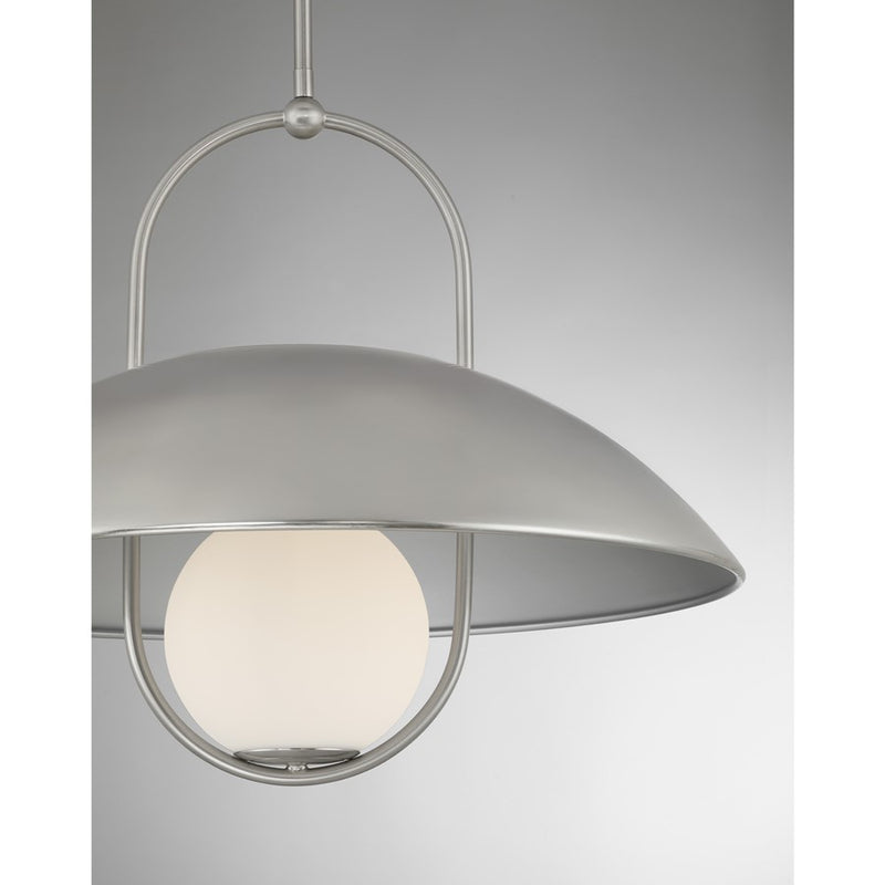 Savoy House Lehigh 1 Lt Pendant/White Opal