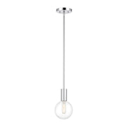 Savoy House Wright 1-Light Mini-Pendant, Chrome - 7-3075-1-11