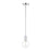 Savoy House Wright 1-Light Mini-Pendant, Chrome - 7-3075-1-11