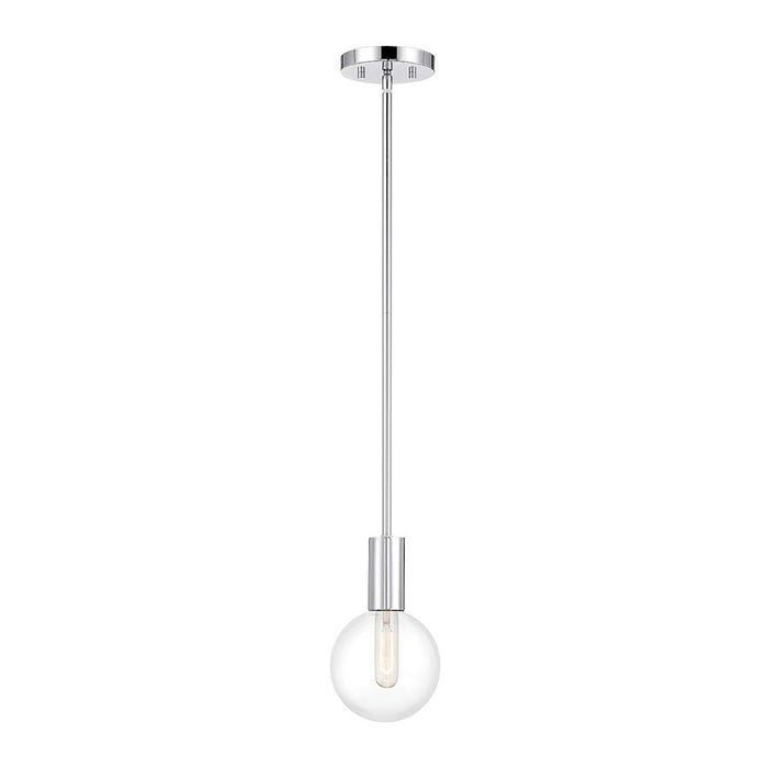 Savoy House Wright 1-Light Mini-Pendant, Chrome - 7-3075-1-11