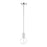 Savoy House Wright 1-Light Mini-Pendant, Chrome