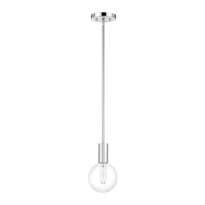 Savoy House Wright 1-Light Mini-Pendant, Chrome