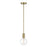 Essentials Wright 1 Light Mini Pendant