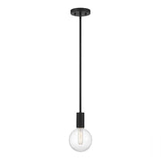 Savoy House Wright 1-Light Mini-Pendant, Matte Black - 7-3075-1-89