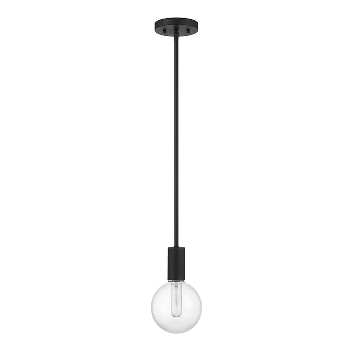 Savoy House Wright 1-Light Mini-Pendant, Matte Black