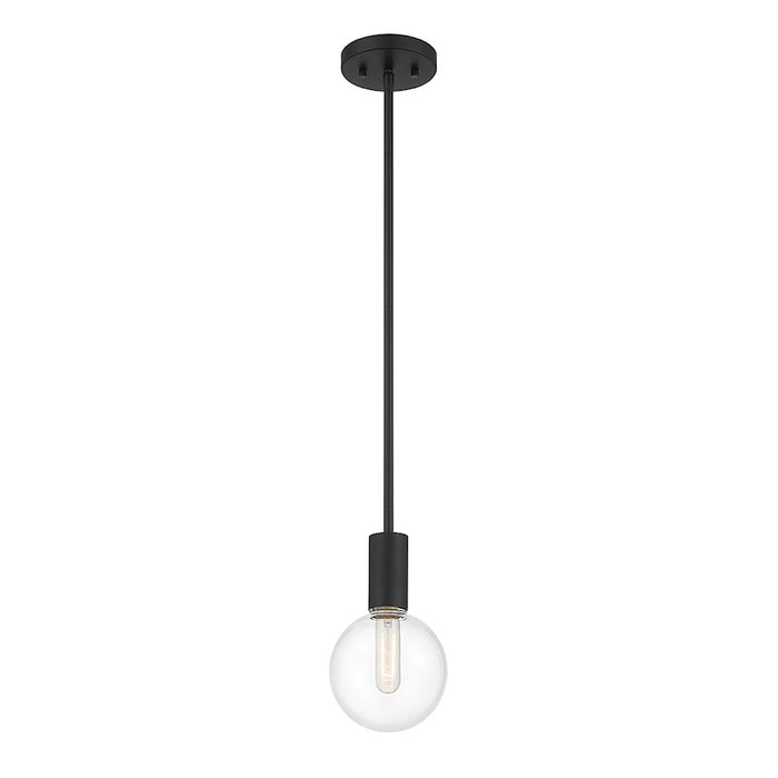 Savoy House Wright 1-Light Mini-Pendant, Matte Black