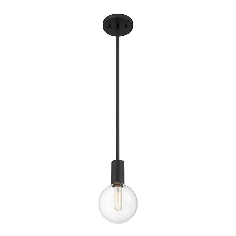Savoy House Wright 1-Light Mini-Pendant, Matte Black
