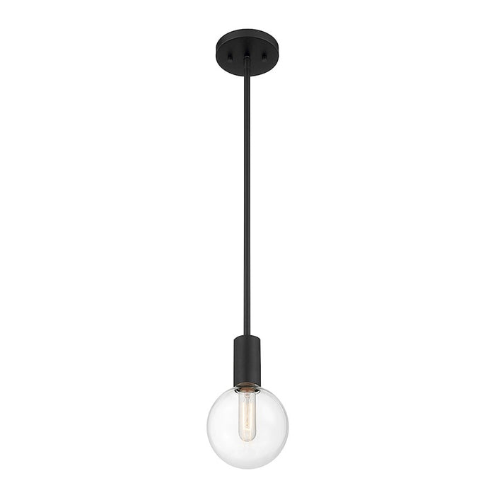 Savoy House Wright 1-Light Mini-Pendant, Matte Black