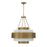 Savoy House Davenport 6 Lt Pendant, Antique Patina