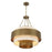Savoy House Davenport 6 Lt Pendant, Antique Patina