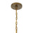 Savoy House Davenport 6 Lt Pendant, Antique Patina