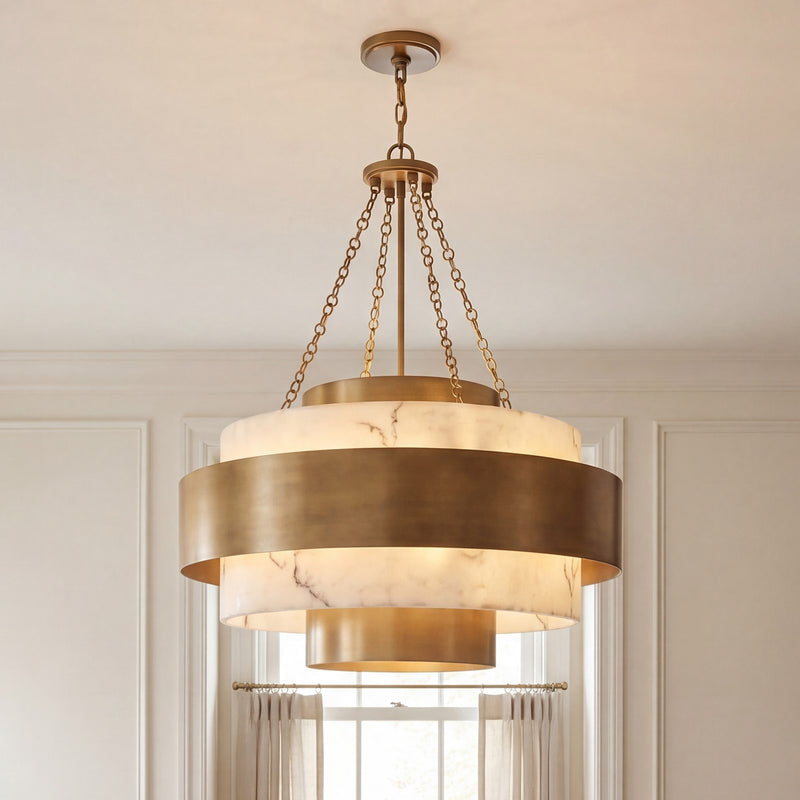 Savoy House Davenport 8 Lt Pendant, Antique Patina