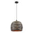 Savoy House Jamsen 1 Light Pendant, Black Bamboo - 7-3096-1-202