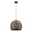 Savoy House Jamsen 1 Light Pendant, Black Bamboo