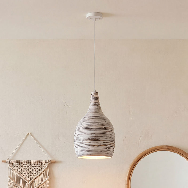 Savoy House Balsam 1 Light Pendant, Brindled Bamboo