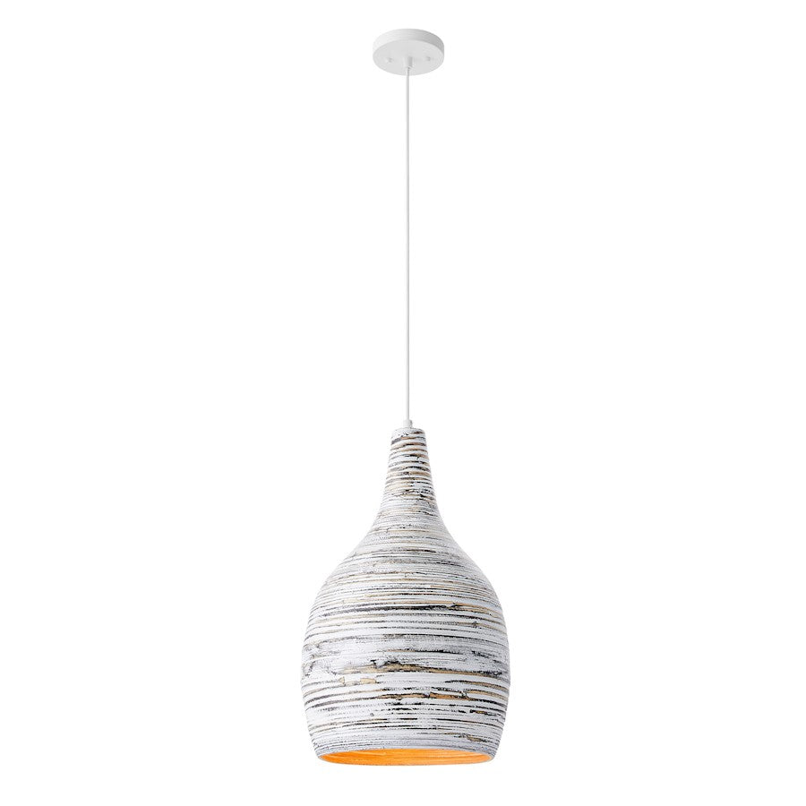 Savoy House Balsam 1 Light Pendant, Brindled Bamboo