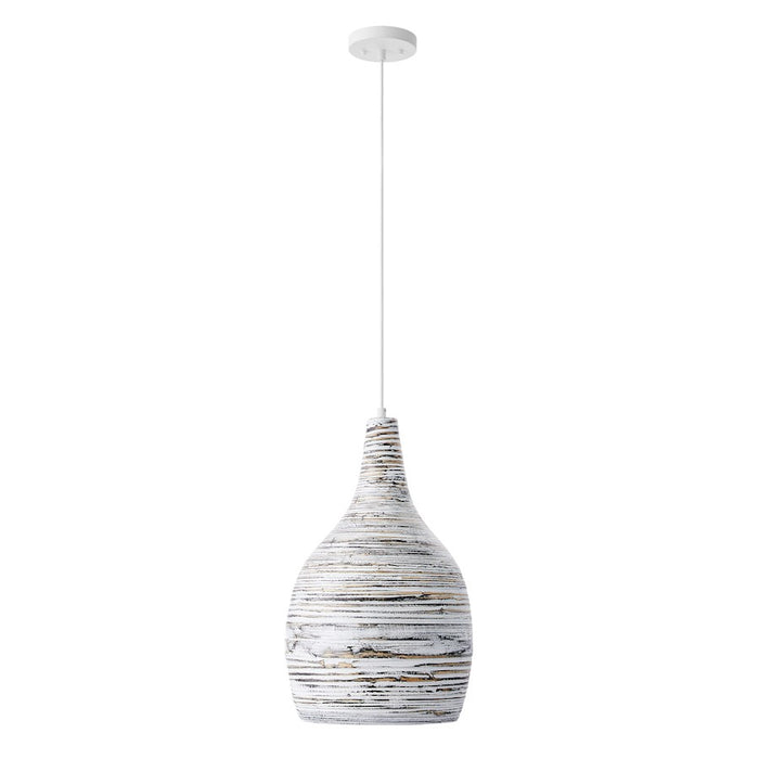Savoy House Balsam 1 Light Pendant, Brindled Bamboo