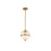 Savoy House Westbourne 1-Light 12" Pendant, Warm Brass