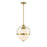 Savoy House Westbourne 1-Light 17" Pendant, Warm Brass - 7-3102-1-322