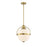 Savoy House Westbourne 1-Light 17" Pendant, Warm Brass