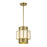 Savoy House Gideon 3-Light Pendant, Warm Brass