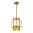 Savoy House Gideon 3-Light Pendant, Warm Brass