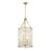 Savoy House Byron 6-Light Pendant, Warm Brass