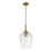 Savoy House Carlton 1-Light Pendant, Warm Brass