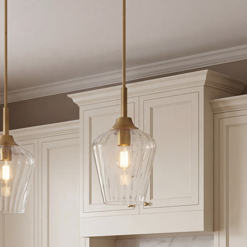 Savoy House Carlton 1-Light Pendant, Warm Brass