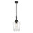 Savoy House Carlton 1-Light Pendant, Matte Black - 7-3390-1-89