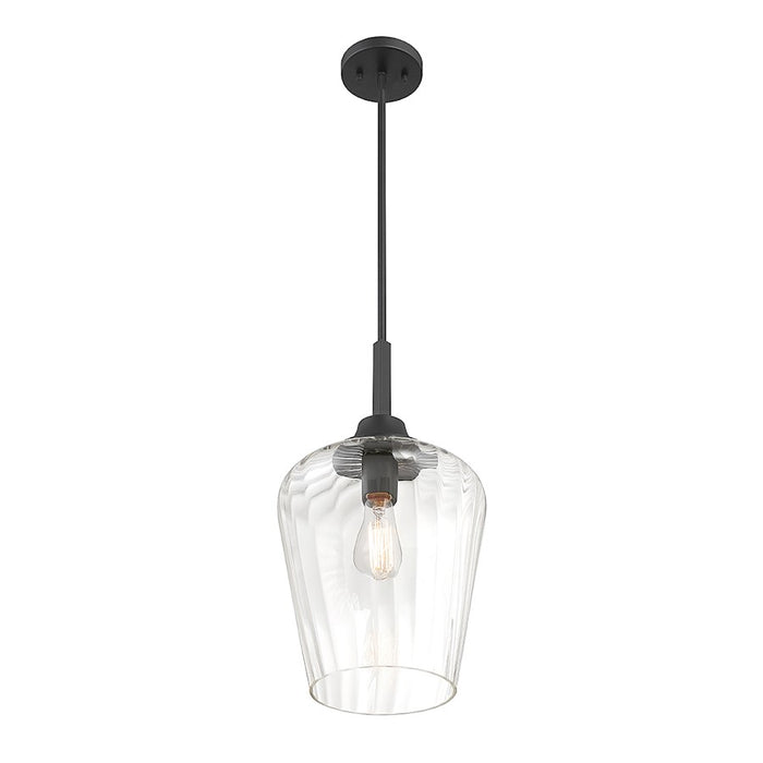 Savoy House Carlton 1-Light Pendant, Matte Black