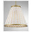 Savoy House Aster 1-Light Pendant, Warm Brass