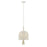 Savoy House Lunara 3 Lt Pendant, Cotton/White Cotton, Cotton - 7-3400-3-341