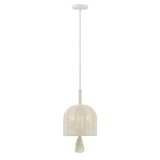 Savoy House Lunara 3 Lt Pendant, Cotton/White Cotton, Cotton - 7-3400-3-341