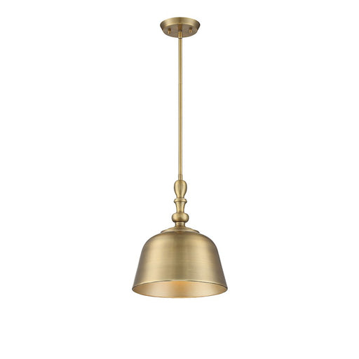 Savoy House Berg 1-Light Pendant, Warm Brass - 7-3751-1-322