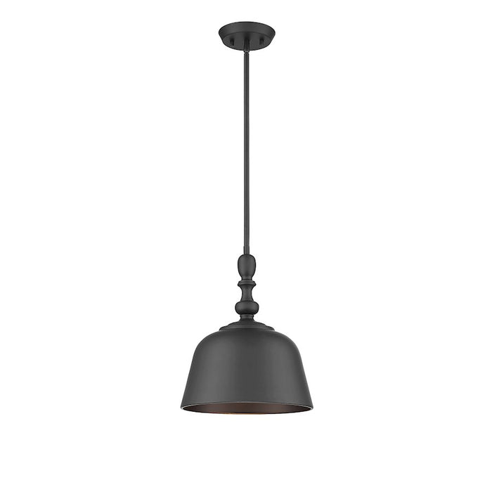 Savoy House Berg 1-Light Pendant, Matte Black