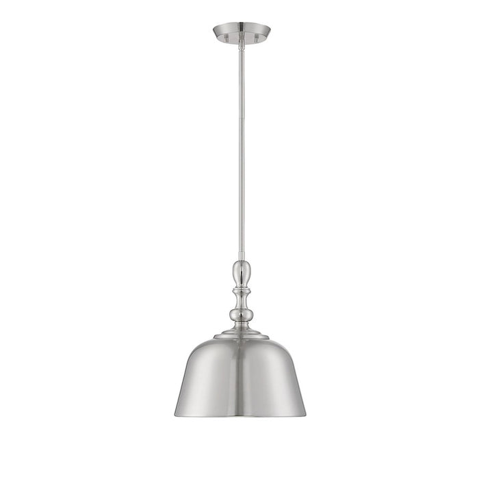 Savoy House Berg 1-Light Pendant, Satin Nickel