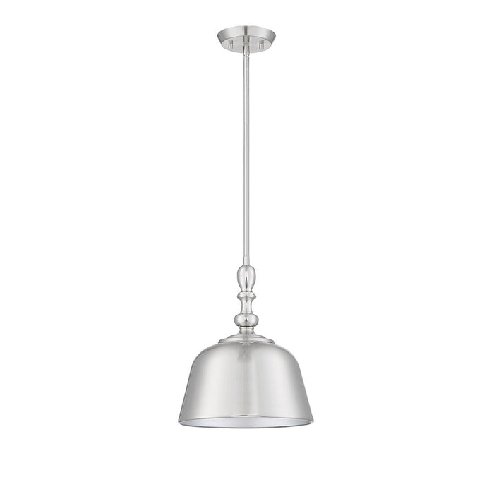 Savoy House Berg 1-Light Pendant, Satin Nickel