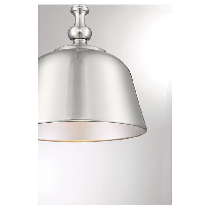 Savoy House Berg 1-Light Pendant, Satin Nickel