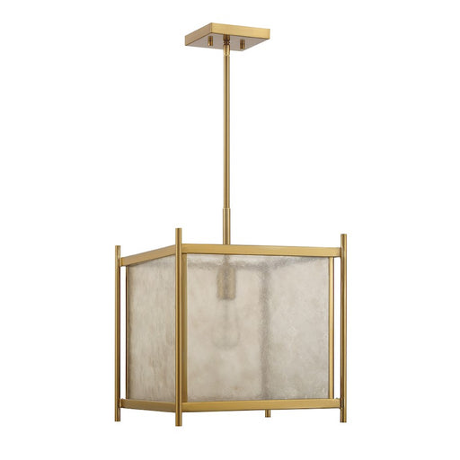 Savoy House Jacobs 1-Light Pendant, Warm Brass