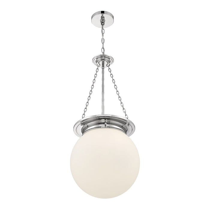 Savoy House Manor 3-Light Pendant, Polished Nickel